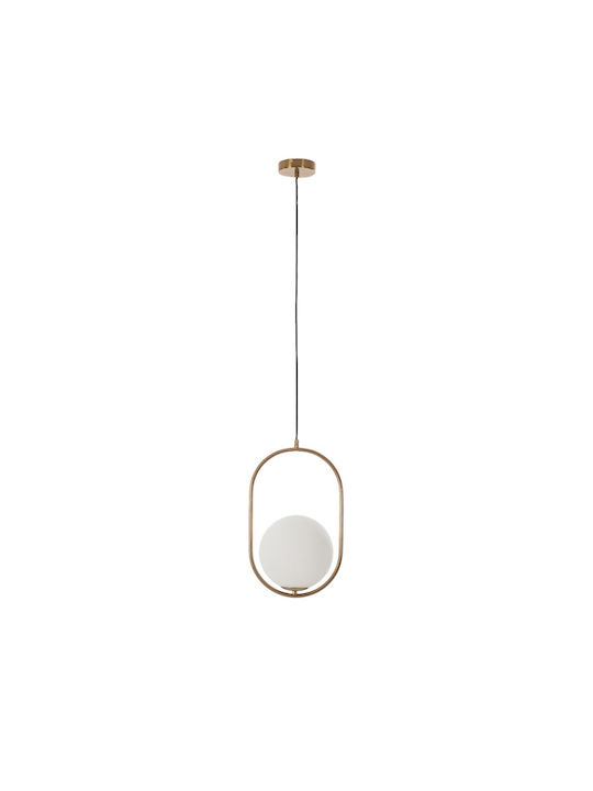 Artekko Pendant Light Gold with Socket E27