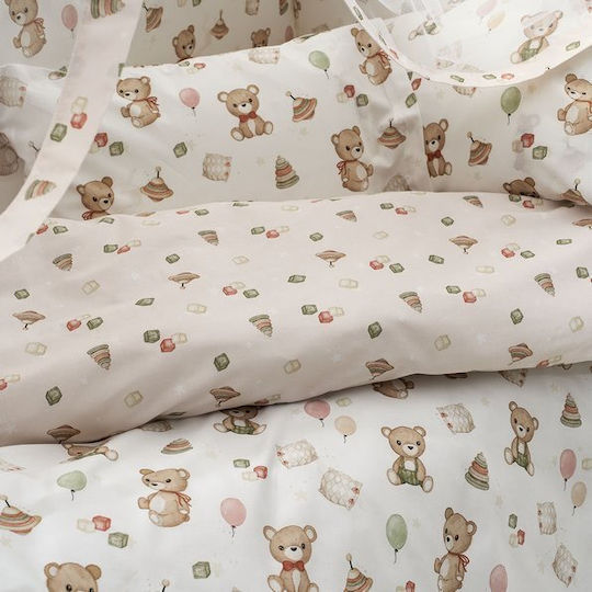 Vesta Home Berry Set Baby Quilt Beidseitig Baumwolle Berry 120x160cm