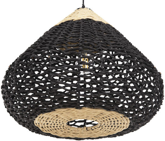 HomeMarkt Κρεμαστό Φωτιστικό Μπεζ 55.5x55.5x44εκ.