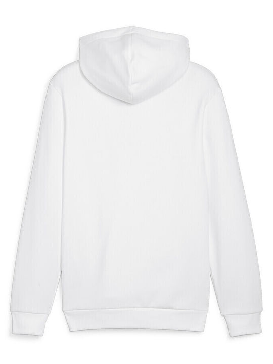 Sweatshirt with Hood White