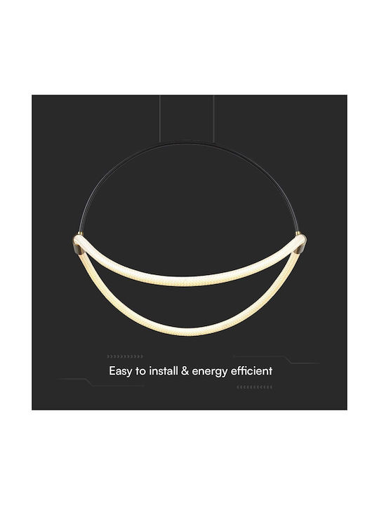 V-TAC Pendant Light White 50x16x170cm