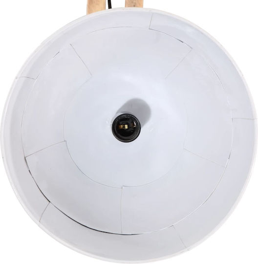 vidaXL Pendant Light White with Socket E27 105x30x65cm