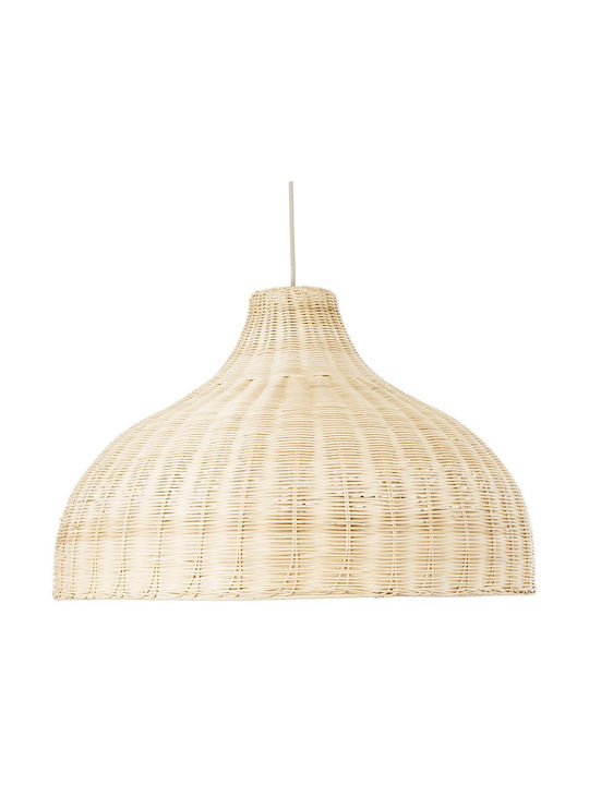 GloboStar Afuru Deckenleuchte Beige Boho Raster mit Lampenbirnensockel E27 60x60x40cm