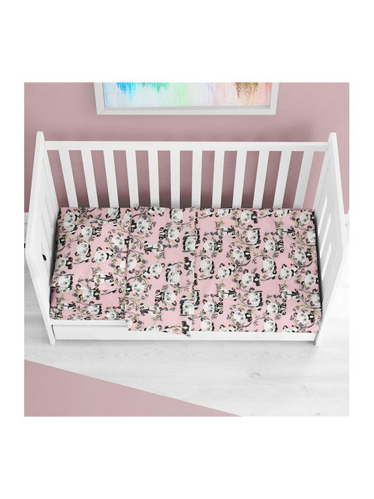 Dimcol Panda Multicolour 120x160cm Duvet Cover