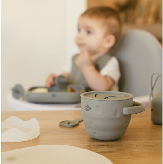 Interbaby Δοχείο Πράσινο από Σιλικόνη για 6+ μηνών