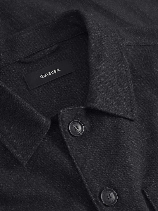 Clipper Μακρυμάνικo Overshirt Μαύρο