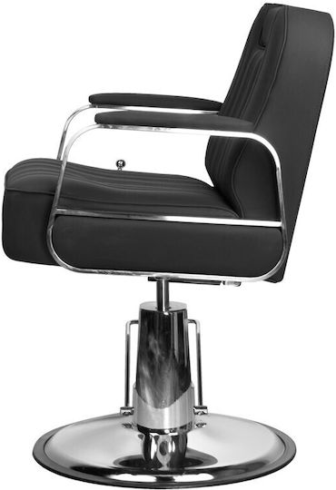 Barber Equipment Καρέκλα Barbier Schwarz mit verstellbarer Höhe