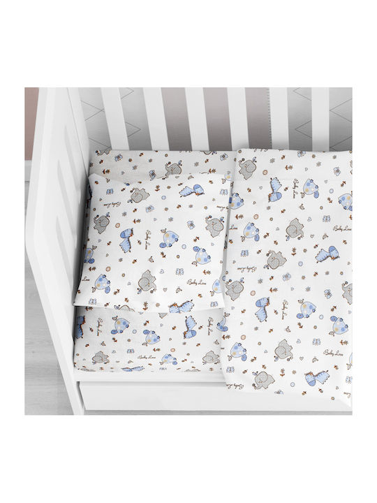 Dimcol Bebe Baby Cotton Pillowcase White 35x45cm