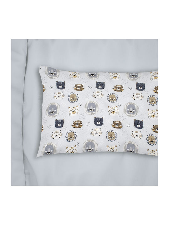 Dimcol Bebe Baby Cotton Pillowcase Multicolour 35x45cm