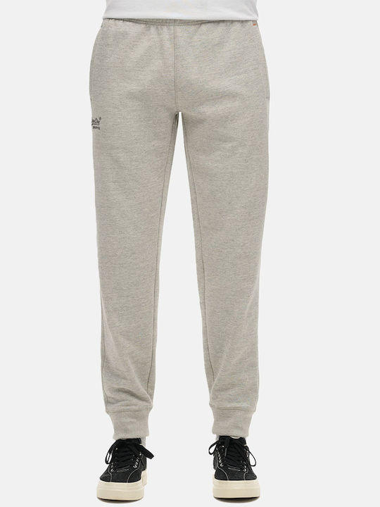 Superdry D1 Ovin Jogger Pants Light Gray