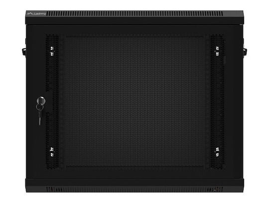 Lanberg Επιτοίχια Καμπίνα Rack 9U Μαύρο WF01-6409-23B