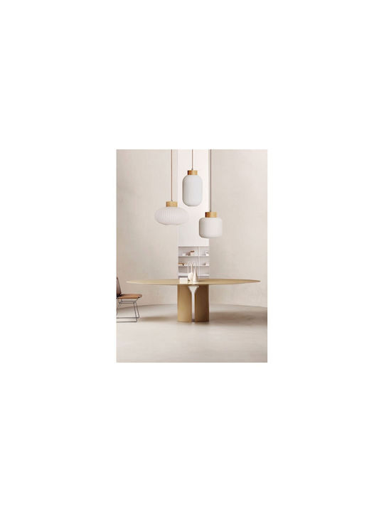 VK Lighting Pendant Light White with Socket E27