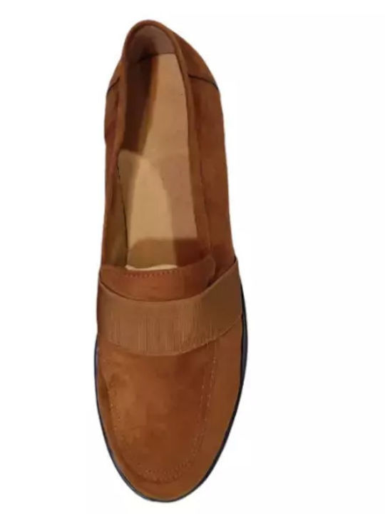 Γυναικεία Loafers σε Καφέ Χρώμα