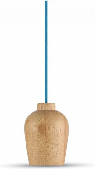 V-TAC Pendant Light Blue with Socket E27
