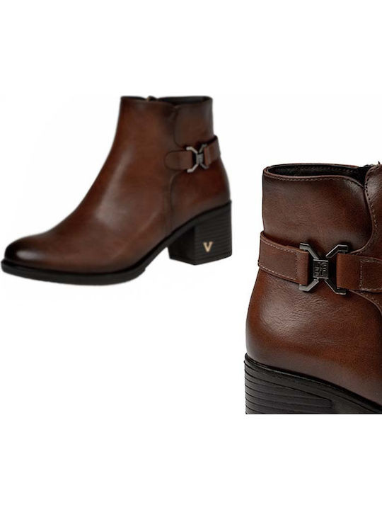 Stiefeletten Damen Braun