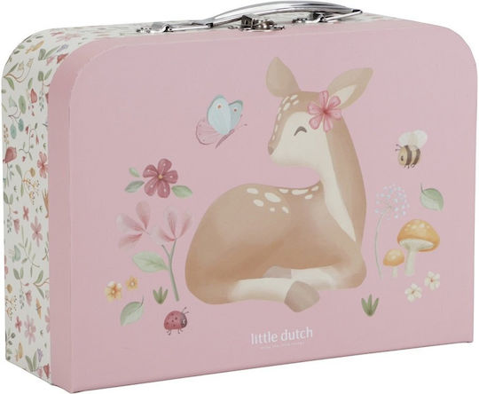Little Dutch Valiză decorativă Fairy Garden din Metal 1buc LD7344 Roz