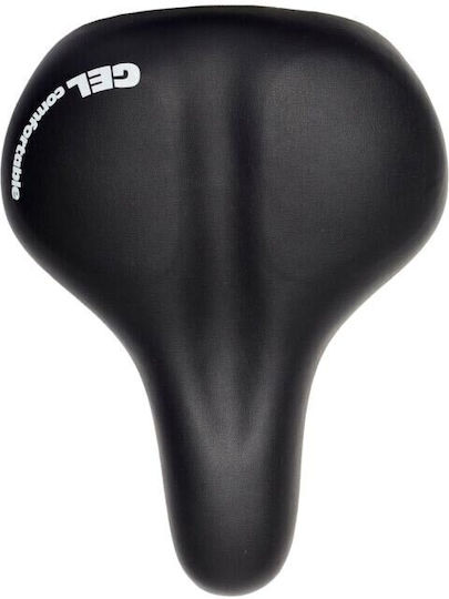 Dunlop Gel Black Bicycle Saddle City