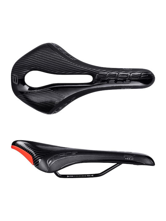 Force Rik Hole Sport Neagră Șa de Bicicletă MTB