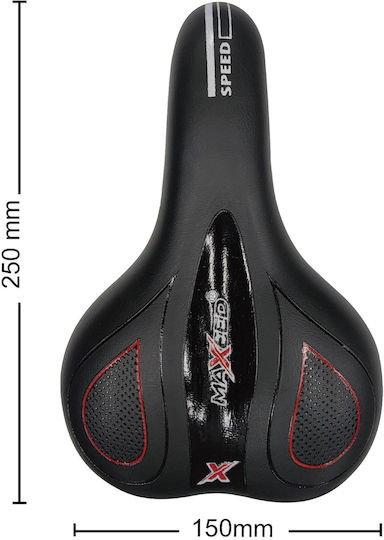 Tpster Schwarz Fahrradsattel