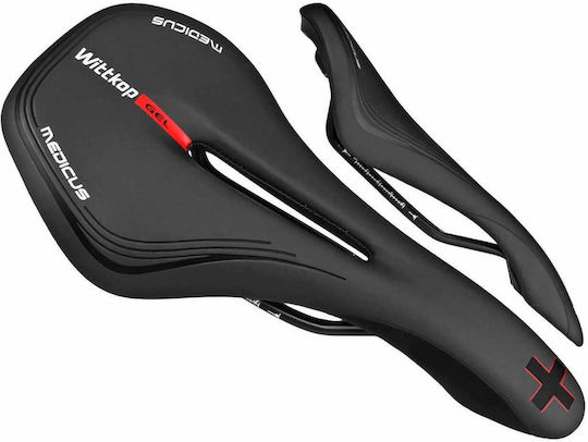 Wittkop Medicus Twin 7.0 Fahrradsattel Schwarze 270 x 135 mm