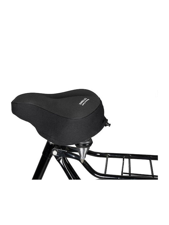 Dunlop Saddle Σέλα Ποδηλάτου Μαύρη 260 x 235 mm