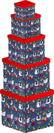 AGC Christmas Figure Box 26.5x26.5cm