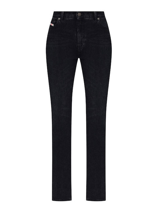 Damenjeans in Schlanker Passform Schwarz