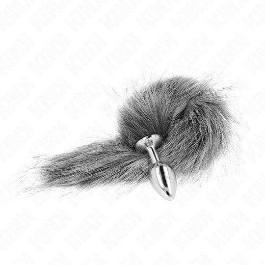 Kink Πρωκτική Σφήνα Small Γκρι 7cm