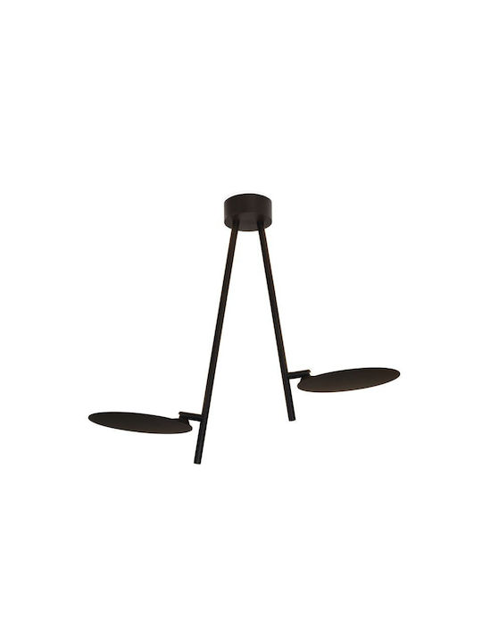 Luma Pendant Light Black 58cm