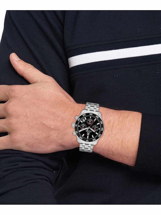 Tommy Hilfiger Sport Watch Battery with Metal Bracelet
