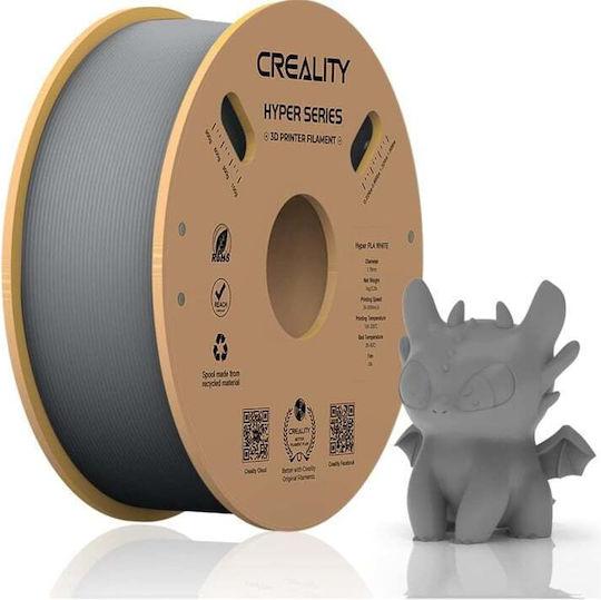 Creality3D Hyper PLA Filament pentru imprimante 3D 1.75mm Gri 0kg