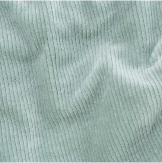 Trois Kilos Sept Pătură Pepinieră Swaddling pături Catifea Verde Mint 70x100cm