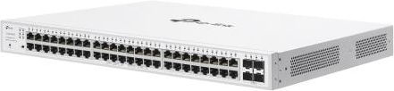 TP-LINK FS352GP v1 Managed L2 PoE+ Switch με 48 Θύρες Gigabit (1Gbps) Ethernet και 4 SFP Θύρες