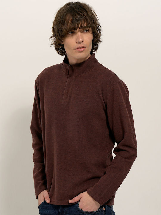 Langarmbluse Burgundy