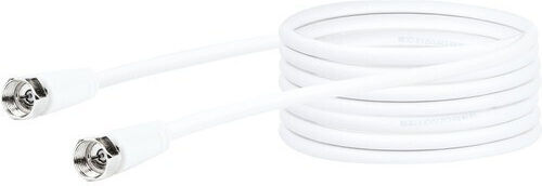 Schwaiger Καλώδιο До Сателитен F-Connector мъжки - Мъжки F-конектор 5м (KVC250052)