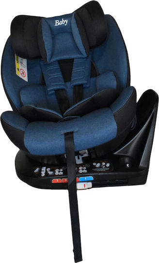 ForAll Καθισματάκι Αυτοκινήτου με Isofix Μπλε 0-36 kg 609blue