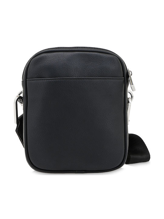 Geantă de Umăr / Tip Crossbody Neagră pentru Bărbați