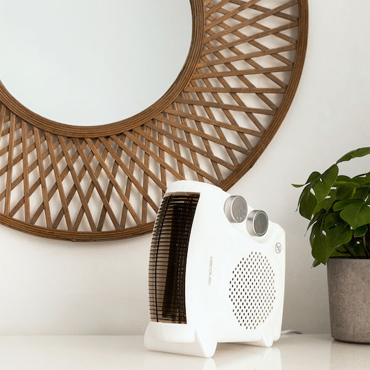 Cecotec Fan Heater Room Floor Alb 2000W