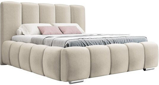TrendyNest 106 Doppelbett mit Stauraum für Matratze 140x200cm Hellbraun TrendyNest 106 Doppelbett mit Stauraum für Matratze 140x200cm Hellbraun