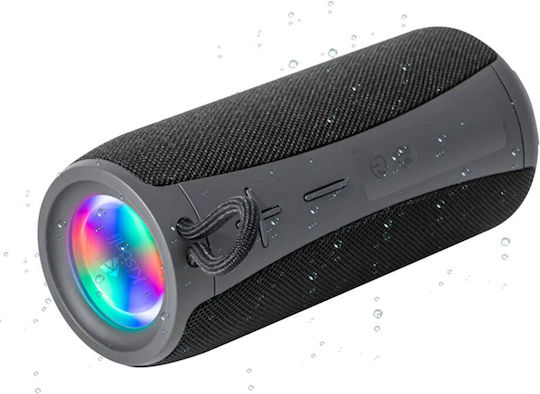 Kisonli Q20 Ηχείο Bluetooth 10W με Ραδιόφωνο και Διάρκεια Μπαταρίας έως 4 ώρες Γκρι