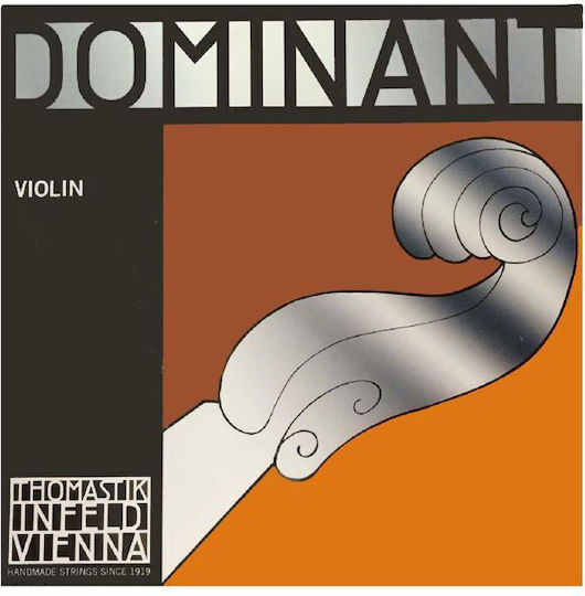 Thomastik Μονή Carbon Χορδή για Βιολί 4/4 Dominant Violin Medium 4/4 E (Mi)