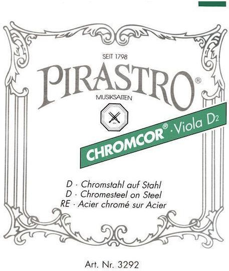 Pirastro Set of Chrome Strings for Viola 4/4 Chromcor 4/4