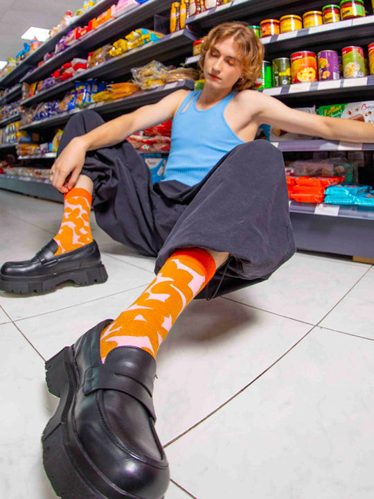 Eat My Socks Bărbați Șosete Mustard 1Pachet