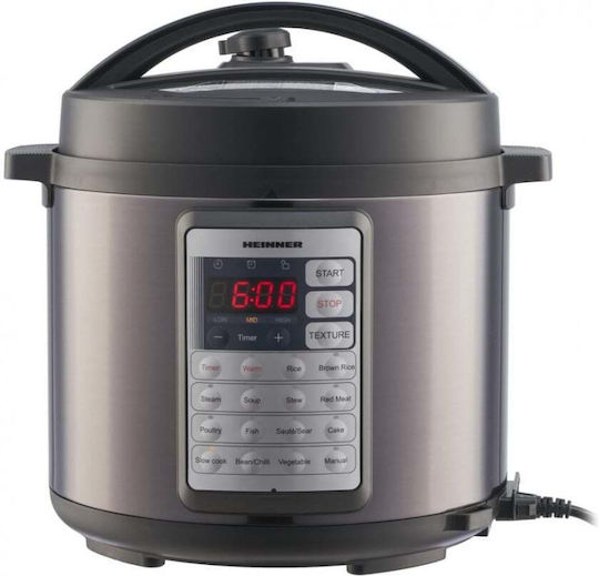 Heinner Мултикукър 1000W с Капацитет 3.8лт Черен
