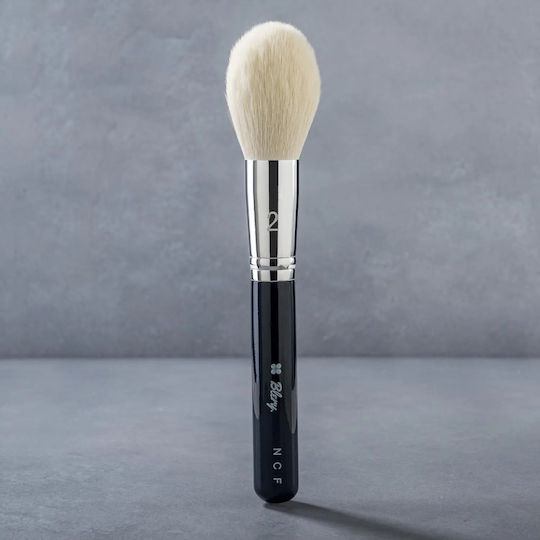 Blery Cosmetics Makeup Brush for Powder made of Natural Hair