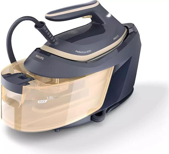 Philips Perfectcare 6000 Series Σύστημα Σιδερώματος Πίεσης 8bar με Δοχείο 1.8lt