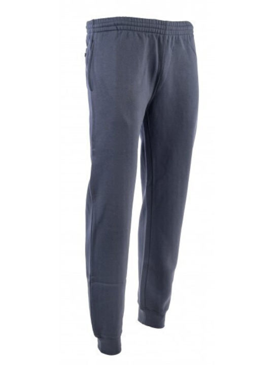Sweatpants with Elastic Ombre Blue