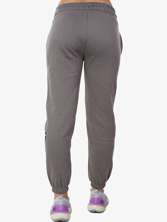 High Waist Sweatpants Jogger Gray