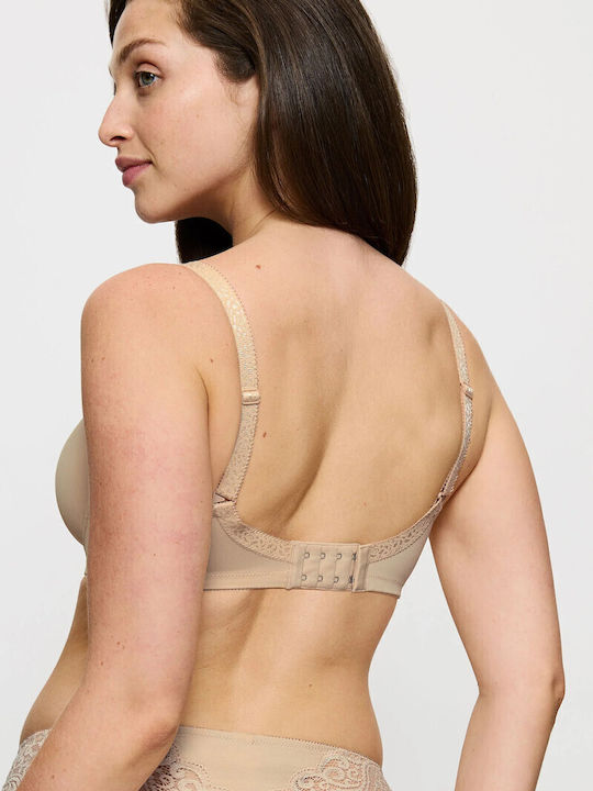 Amourette W01 Minimizer Minimizer Bra Underwire Beige