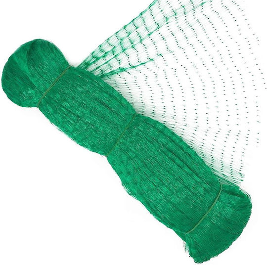 Plasă pentru păsări 4x5m din polietilenă verde
